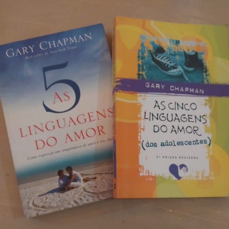kit 2 livros Gary Chapman: As cinco linguagens do amor, As cinco ...