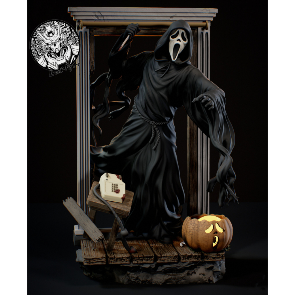 Action Figure - Ghostface - Scream / Pânico - Garage Kit | Shopee Brasil