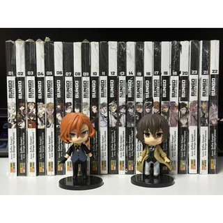 Coleção Mangás Bungo Stray Dogs 1 ao 23 + Figures Dazai e Chuuya- Em excelente estado