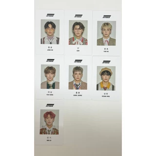 ateez 2020 season's greeting photocard official original kpop
