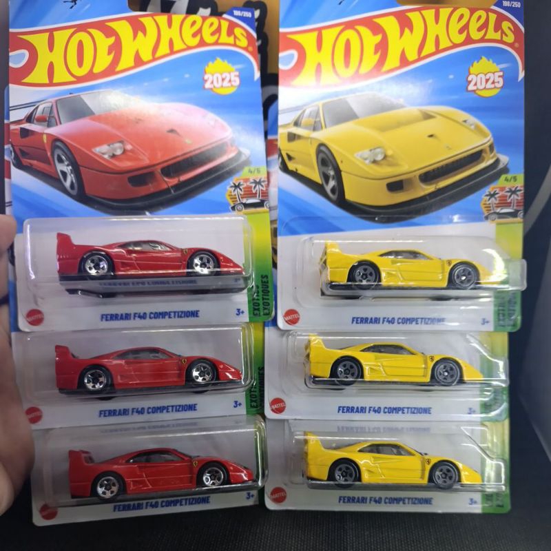 Ferrari F40 Hot Wheels 2025 diecast 1:64 diecast | Shopee Brasil