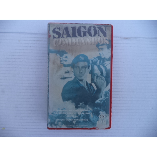 Fita Vhs SAIGON commandos ( avaria capa ) original Legendado | Shopee ...