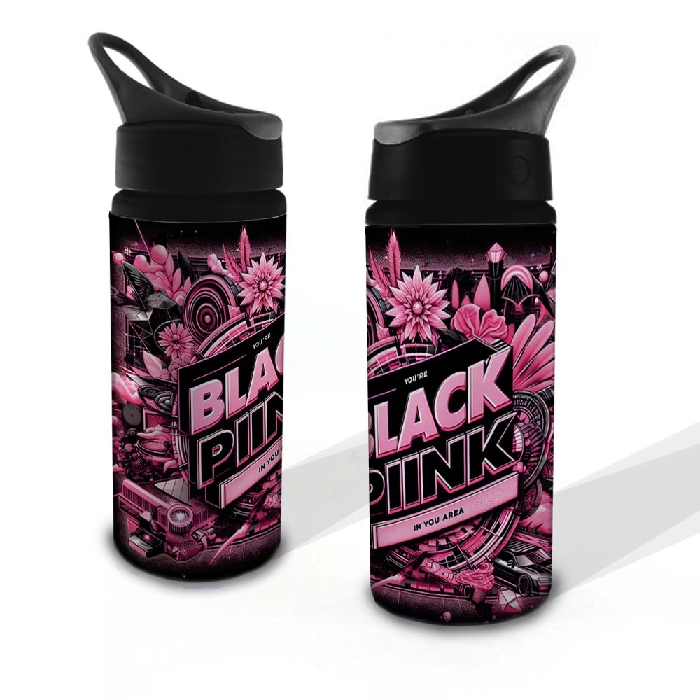 Squeeze em Alumínio Blackpink | Shopee Brasil