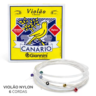 ENCORDOAMENTO GIANNINI VIOLÃO GENWB NYLON C/BOLINHA em Oferta na Shopee