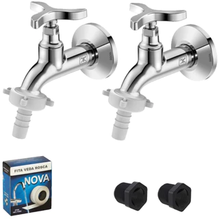 Kit 2 Torneira Para Jardim 1130 Nova Pertutti 903706 Docol em Oferta na Shopee