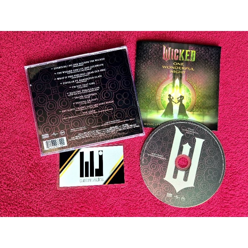 WICKED: ONE WONDERFUL NIGHT (LIVE) - THE SOUNDTRACK (CD FAN MADE