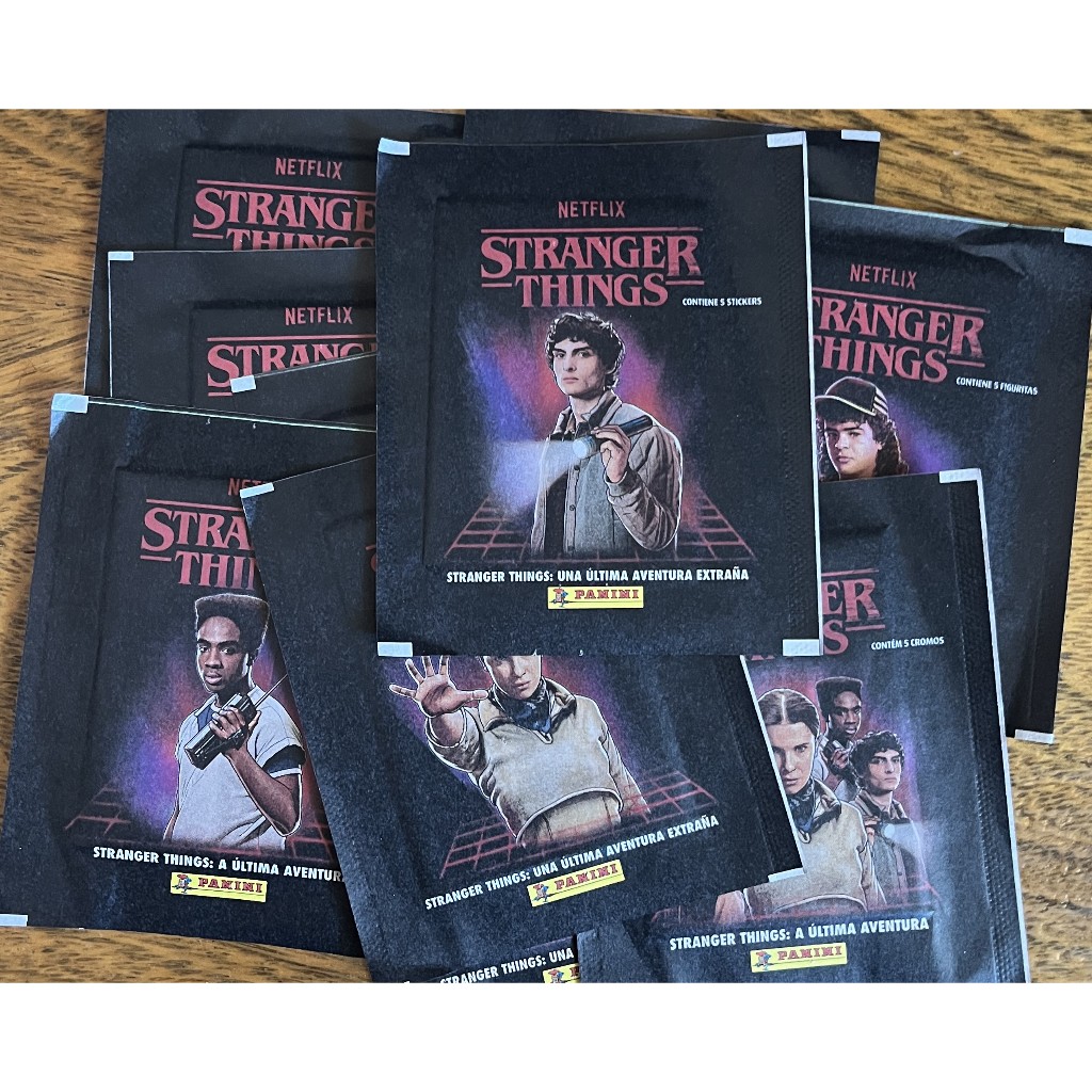 Kit 10 Envelopes Lacrados Stranger Things – Figurinhas Colecionáveis ...