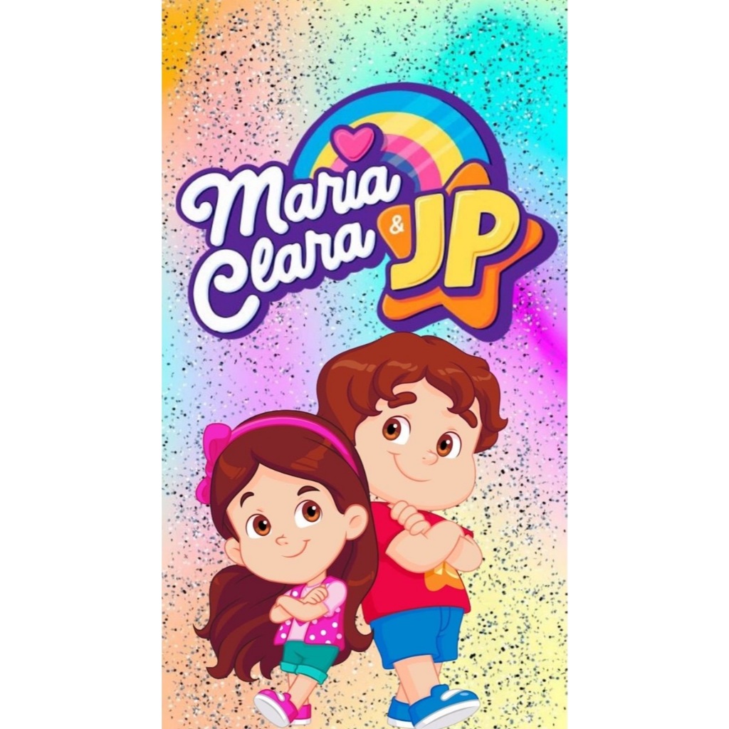 1 Painel Retangular Festa Sublimado Tema: Maria Clara e JP | Shopee Brasil