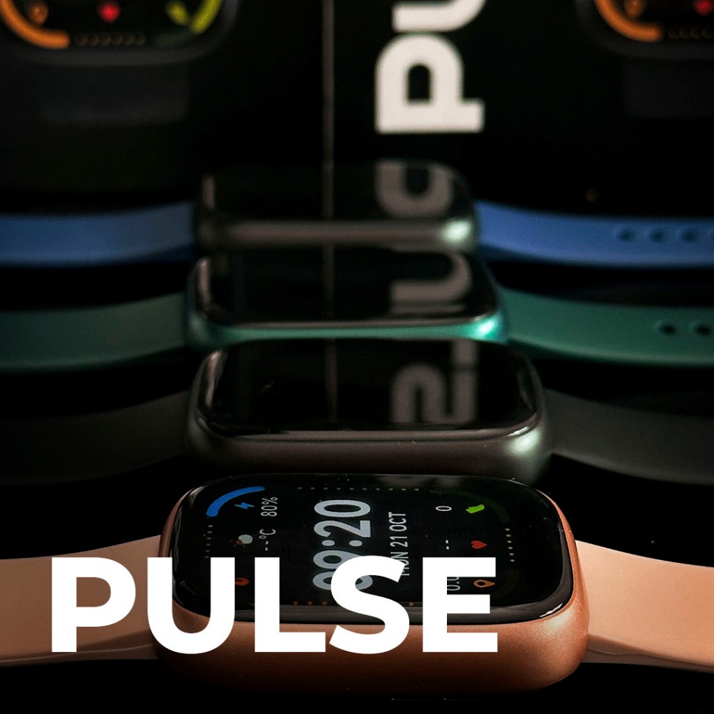 Smartwatches/Relógios inteligentes/Wearzone Pulse/medidor de batimentos ...