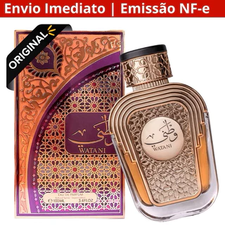 Perfume Arabe Watani Al Wataniah Feminino 100ml EDP Original Lacrado-Envio imediato em Oferta na Shopee
