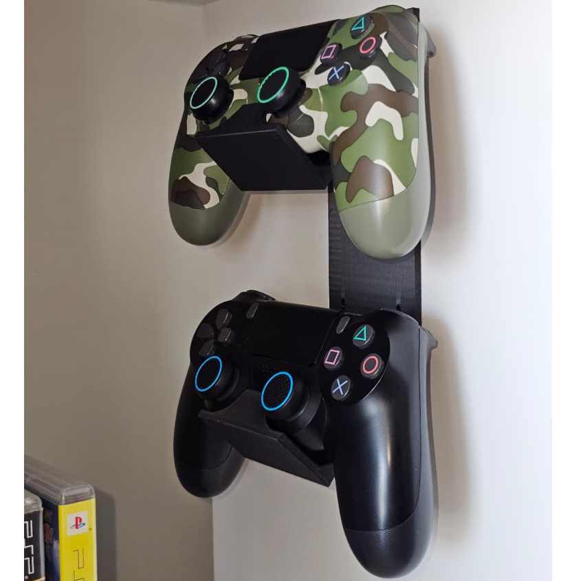 Suporte de Parede para Controle PS4 – Organizador Gamer Impresso em 3D ...