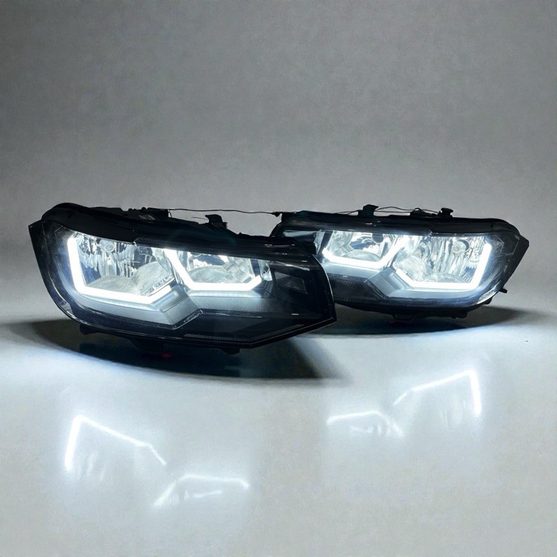 Farol VW Tcross T-Cross 2017 a 2024 Personalizado | Angel Eyes | LED DRL