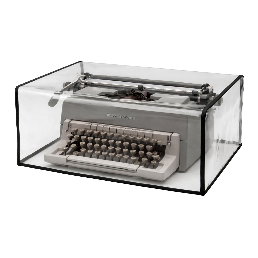 Capa Proteção Para Máquina de Escrever Olivetti 98 Impermeável