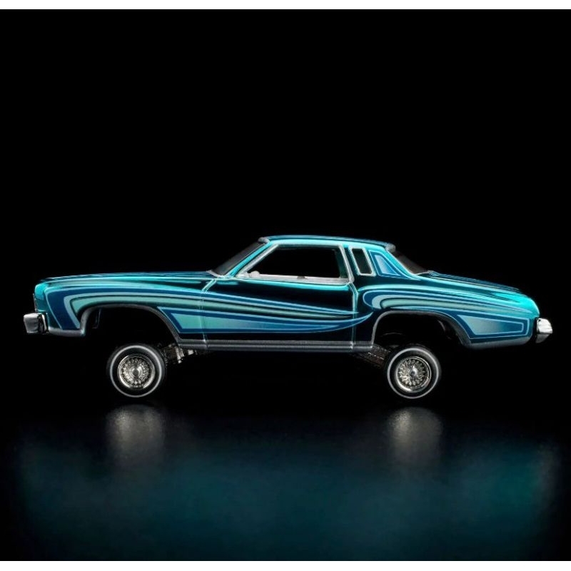 Hot Wheels Rlc 1975 Chevrolet Monte Carlo Low Rider 2024 Azul