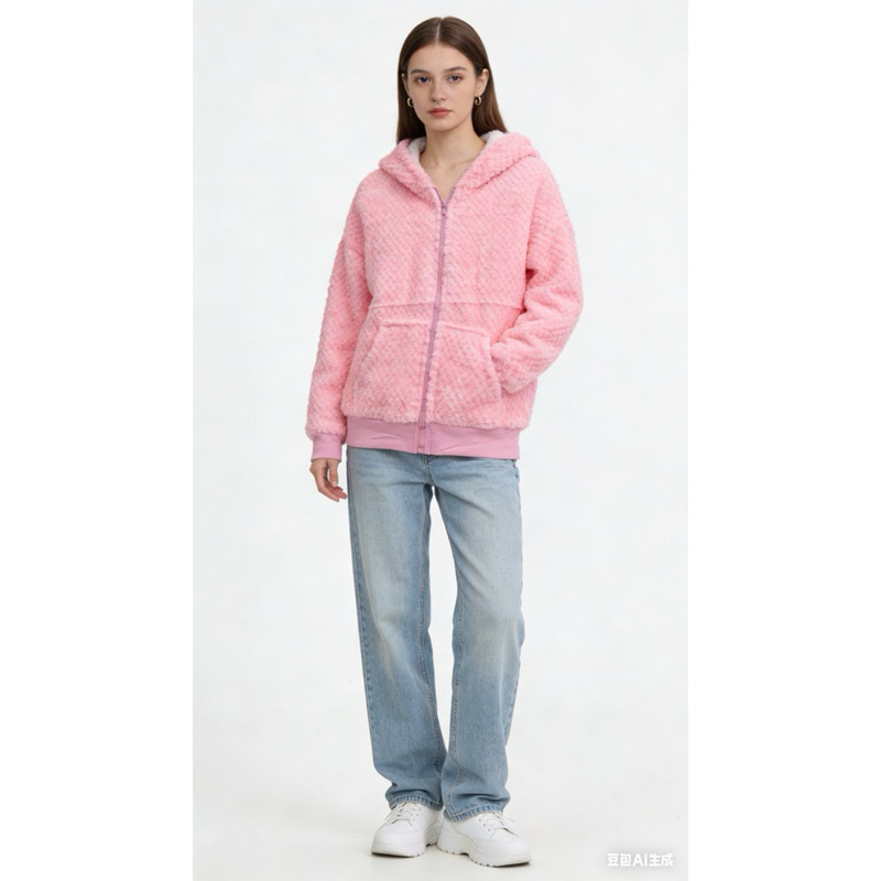 JAQUETA CASACO FEMININO PELINHO DENTRO DE ZIPER CAPUZ NO2325