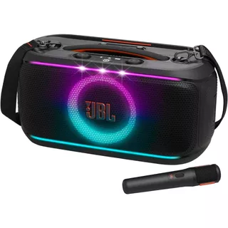 Caixa De Som Bluetooth Jbl Partybox On-the-go 2 Com Microfone Para Karaokê Preta - Bivolt em Oferta na Shopee