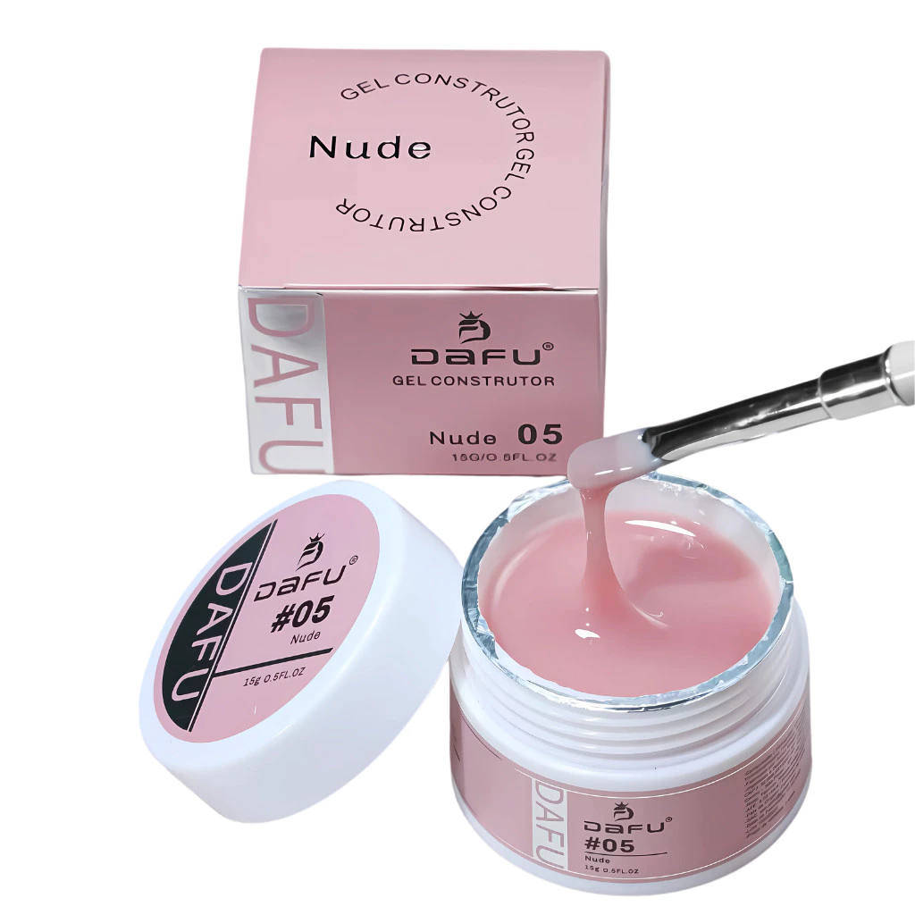 DAFU - Gel Construtor para Alongamento de Unhas Uv/Led - Cor 05 - Nude ...