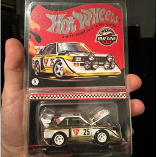 Hotwheels Audi Sport Quattro 1985 RLC com protetor de blister original