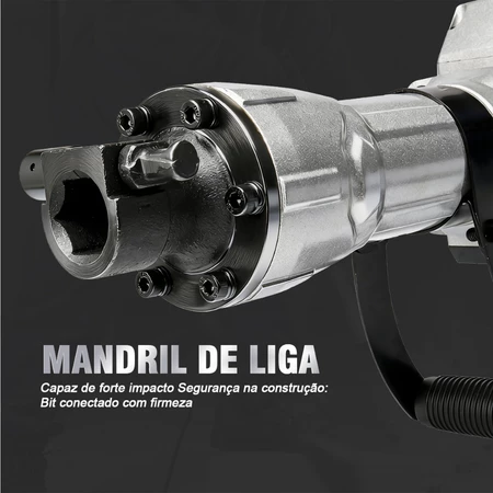 Martelete Rompedor Demolidor profissional 65J 1800W 20kg Martelo rotativo profissional britador C/ Maleta