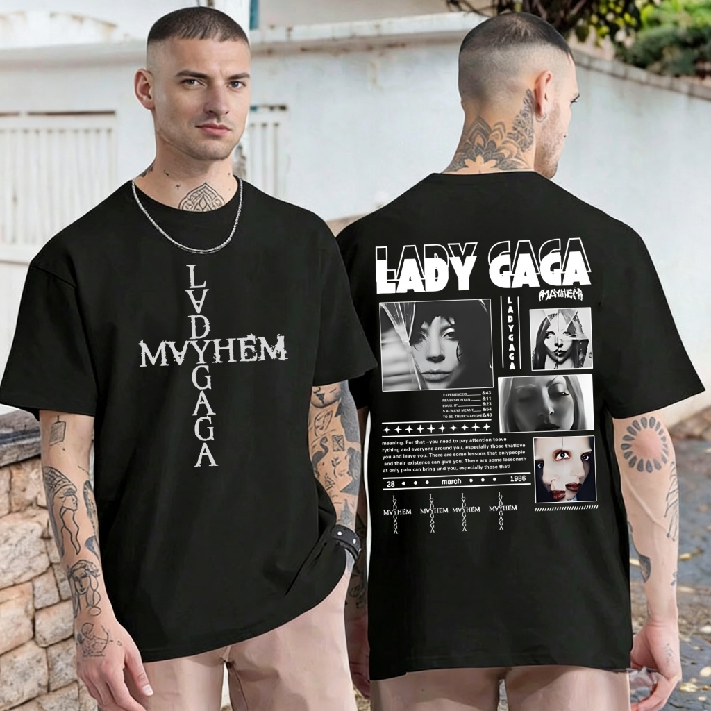 Camiseta Mayhem Lady Gaga em Promoção na Shopee Brasil 2026