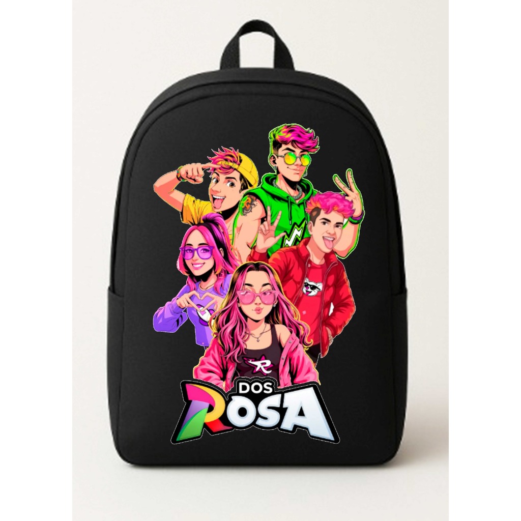 Mochila Estampada Emilly Vick e sua Turma Dos Rosa Ideal para Passeios ...