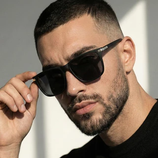 Óculos de Sol Malta Preto Fosco Quadrado Esportivo Premium Flexível uv400 Feminino Masculino em Oferta na Shopee