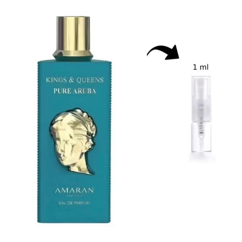 Kings & Queens Pure Aruba - Opção 1, 2 ou 5 ml | Shopee Brasil