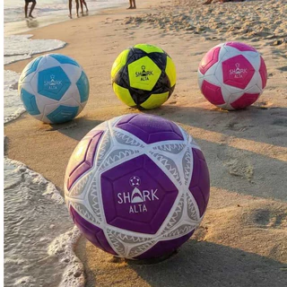 Bola Profissional de Altinha e Futevôlei Shark Alta ULTRAMACIA SoftBoost-absorve o impacto e impulsiona a bola de volta