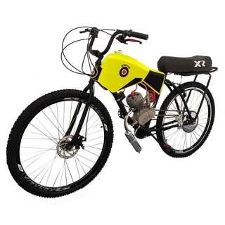 BICICLETA BIKE MOTORIZADA 80cc SPITFIRE® CARENADA COM BANCO XR (SEMI MONTADA) EXCLUSIVA em Oferta na Shopee