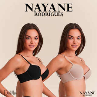 Sutia Sutien Push Up Com Efeito Magico Aumenta Modela e Junta os Seios Com Bojo Bolha 3D em Oferta na Shopee