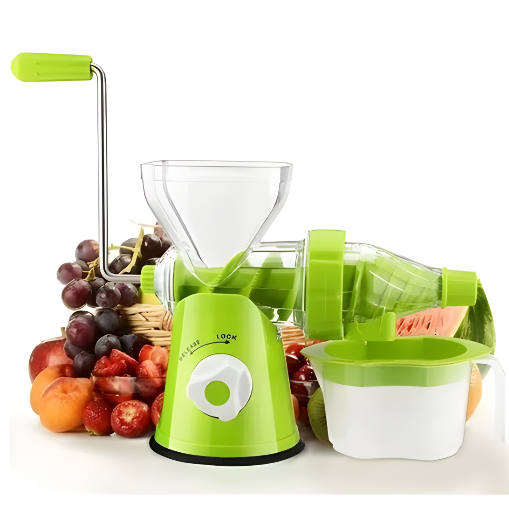 Espremedor de Suco Manual para Cozinha – Frutas e Legumes + 