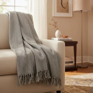Manta Decorativa para Sofá 3,00x1,80m – Conforto, Estilo, Proteção e Versatilidade