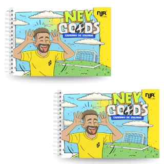 Kit 2 Ney Goods – Produto Oficial de Colorir do Neymar Jr. em Oferta na Shopee