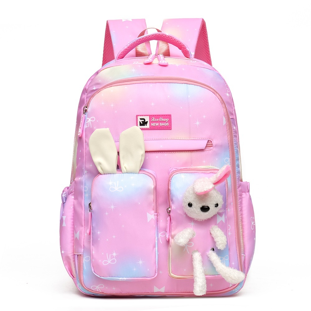 Mochila Infantil Colorida Tie Dye Bolsa Meninas Escolar Moda