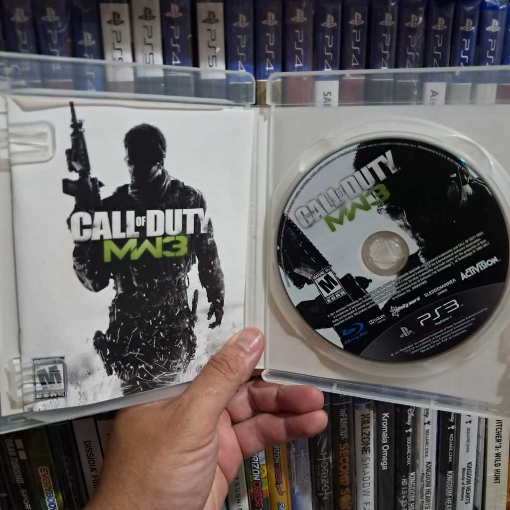 Call of Duty Modern Warfare 3 MW3 PS3 Midia Fisica Original SEMINOVO ...