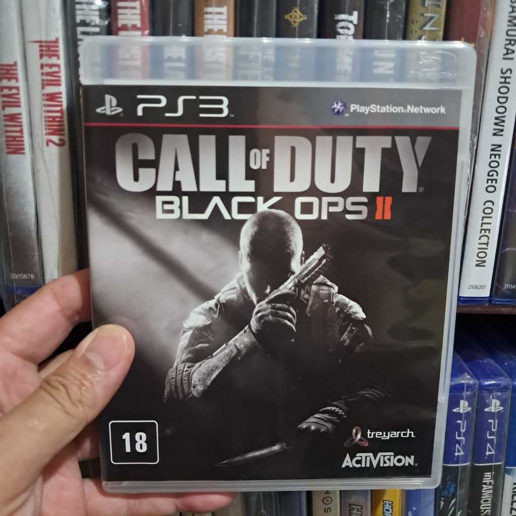 Jogo Call Of Duty Black Ops 2 PS3 Original Seminovo Midia Fisica