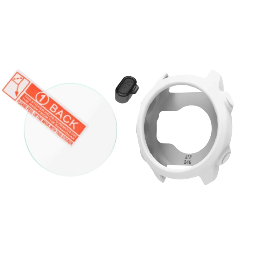 Capa Película e Plug para Garmin Forerunner 245 245 Music | Shopee Brasil