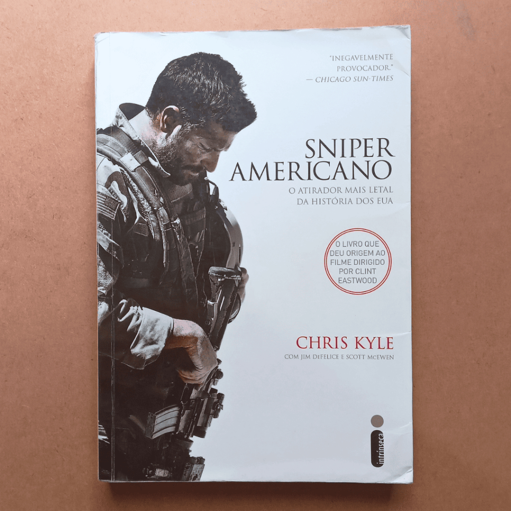 Livro Sniper Americano Chris Kyle Leia a Descrição | Shopee Brasil