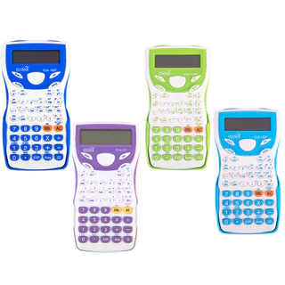 Calculadora Científica 12 Dígitos  240 Funcoes Portátil Com Capa Protetora escritório escola engenharia multifunção em Oferta na Shopee