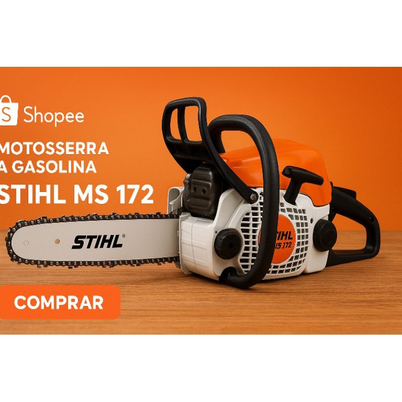 Motosserra a Gasolina STIHL MS 172 com Sabre 35cm - Potente e ...