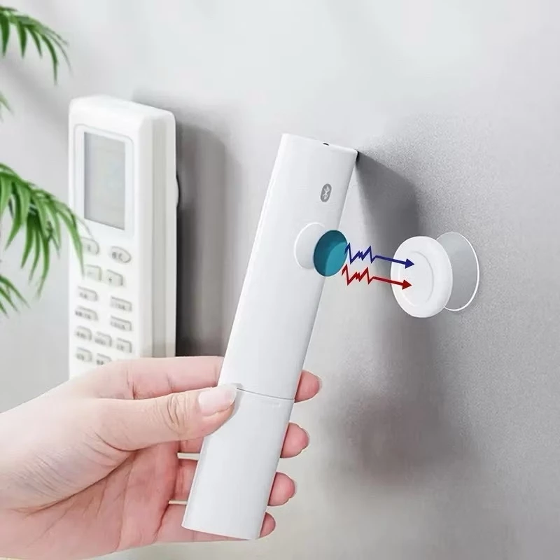 Suporte Parede Adesivo Gancho Imã Organizador Controle Remoto Tv Ar Magnético Fixador Sem Furar Resistente Roteador