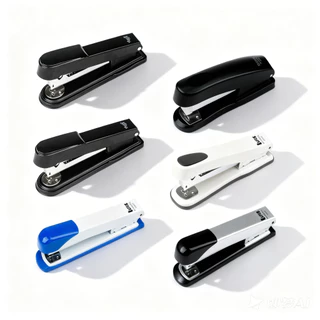 Grampeador Adequado para 24/6~26/6 Ate 12 Folhas cor Preto em Oferta na Shopee