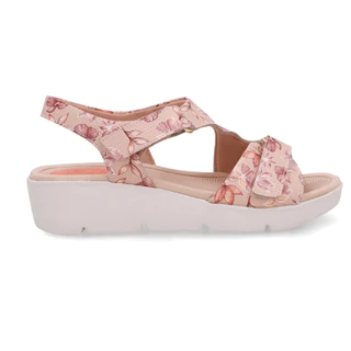 Sandália N35 Couro Floral Usaflex Feminina em Oferta na Shopee