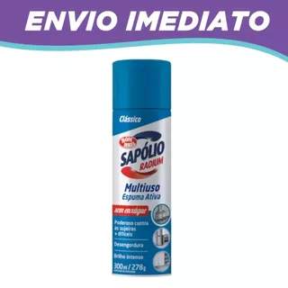 Sapólio Radium Espuma Ativa Bombril 300ml - Clássico