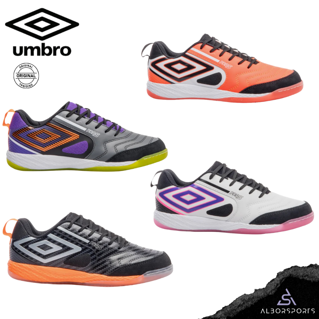 Chuteira Futsal Umbro Pro 5 Jr 1085154 em Promoção na Shopee