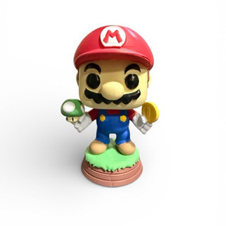 Boneco colecionável Super Mario decorativo impressão 3d em Oferta na Shopee