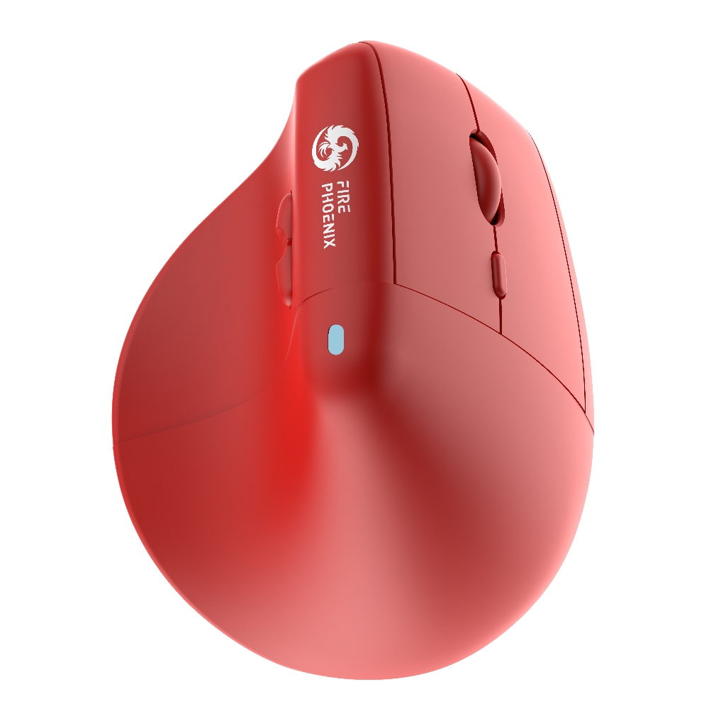 Mouse Bluetooth Sem Fio Wireless Vertical Ergonomico 2.4GHz