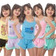 Pijama INFANTIL MALHA Baby Doll Estampado Personagens Short Doll MALHA Confortável Promoção
