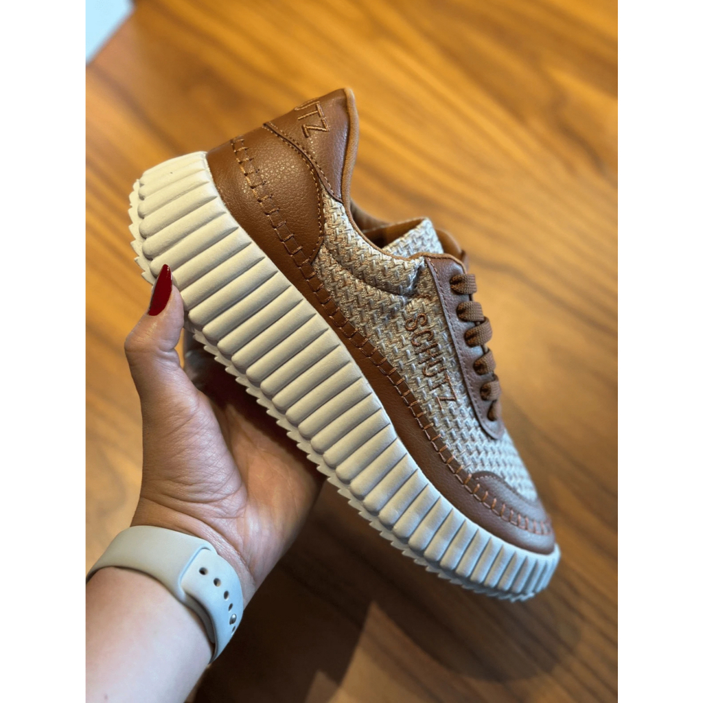 Tênis Feminino Casual Detalhe Liso Leve Confortável Atemporal | Shopee ...