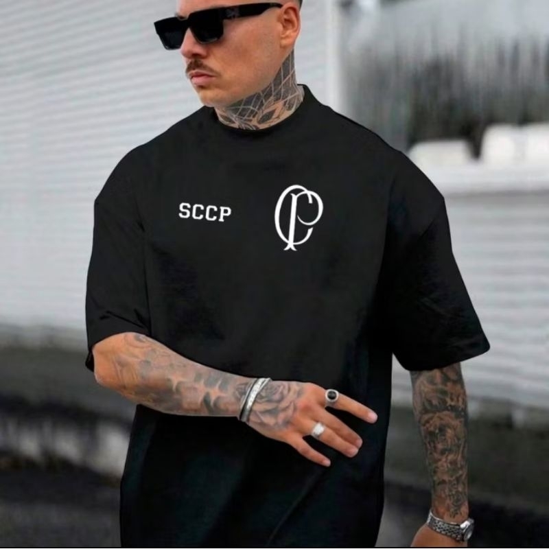 Camiseta do Corinthians Plus Size Super Estilosa e Confortável Qualidade Premium.